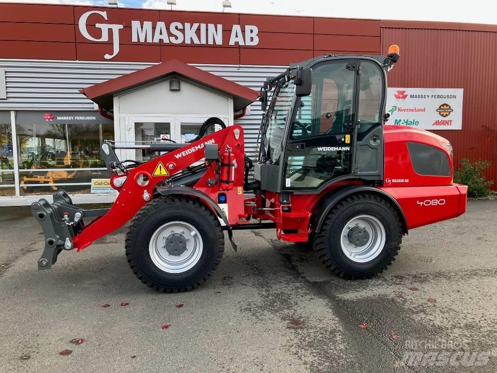 Weidemann 4080 Naudoti ratiniai krautuvai