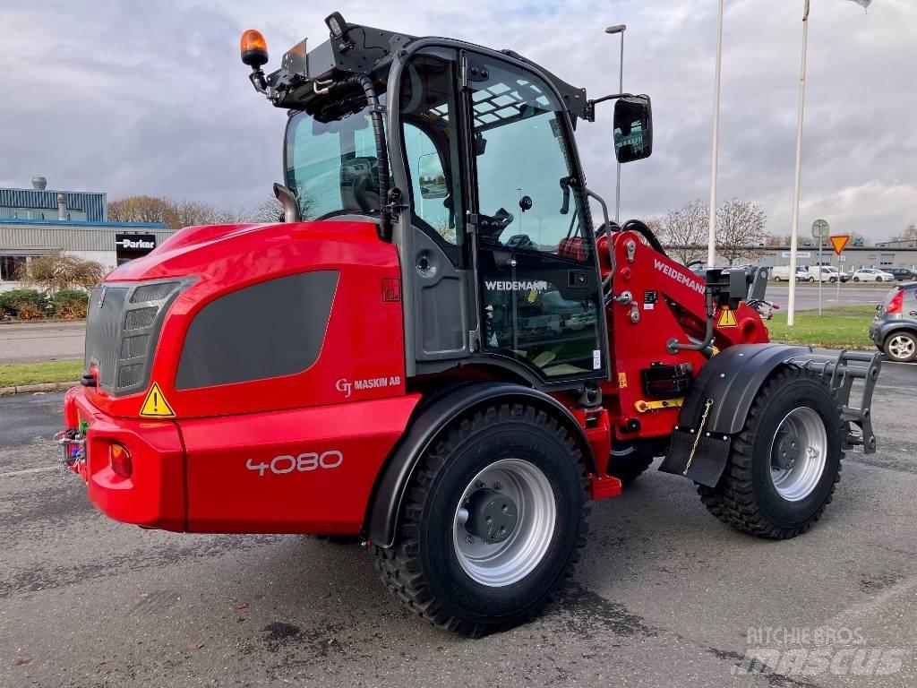 Weidemann 4080 Naudoti ratiniai krautuvai