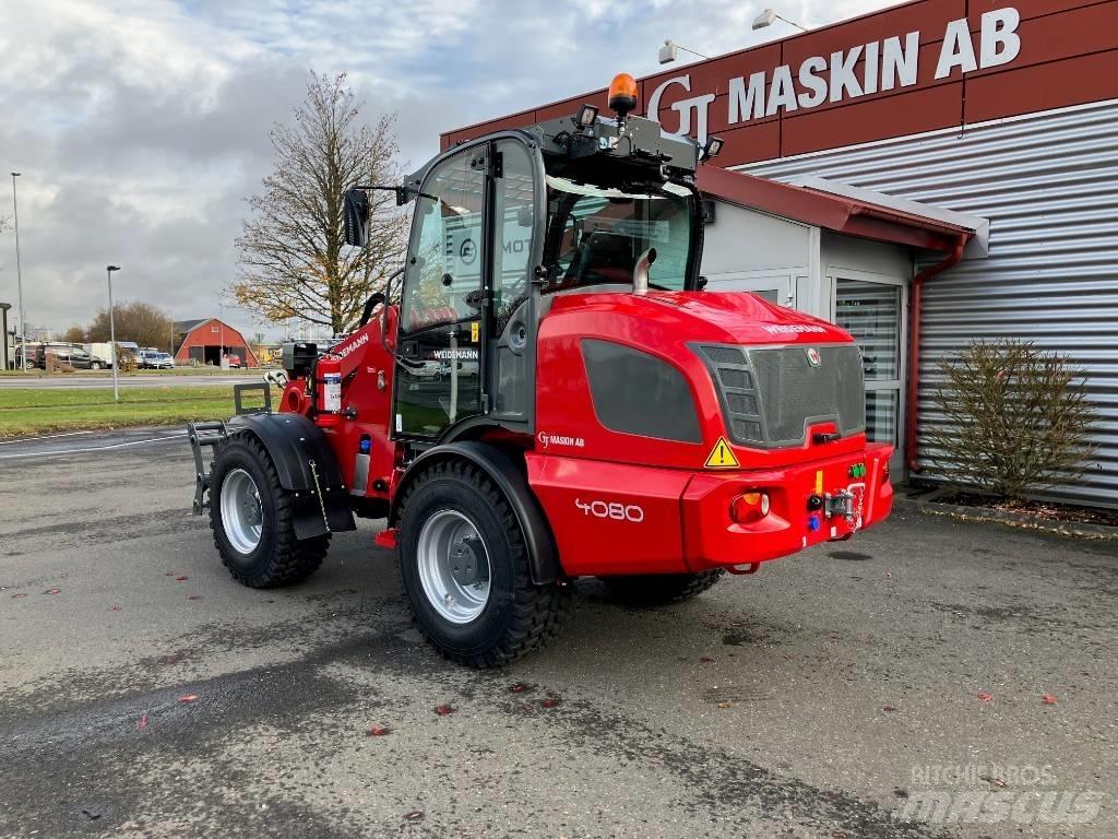 Weidemann 4080 Naudoti ratiniai krautuvai
