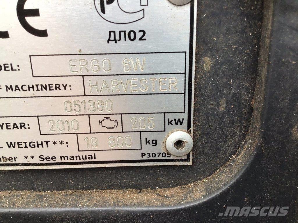 Ponsse Ergo 6W Miško technika (Harvesteriai)