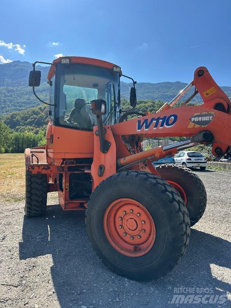 Fiat-Kobelco W 110 Naudoti ratiniai krautuvai