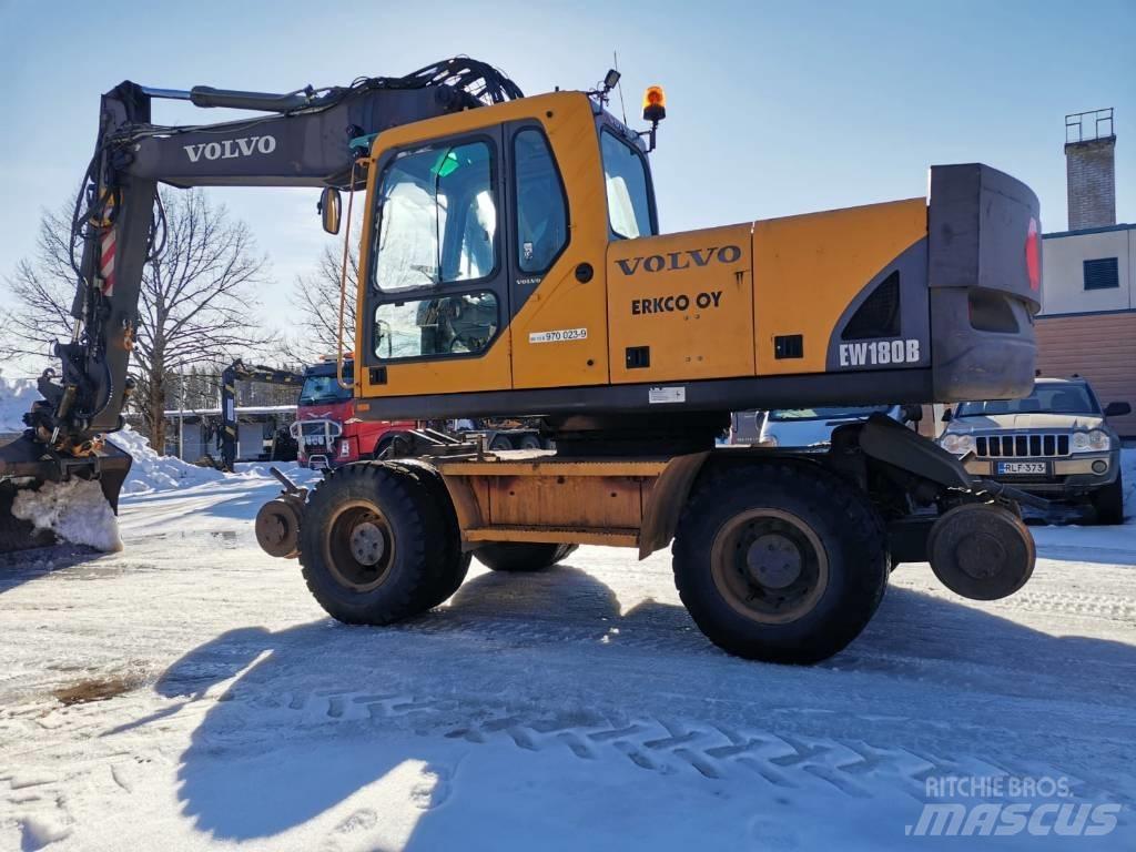 Volvo EW 180 B Ratiniai ekskavatoriai