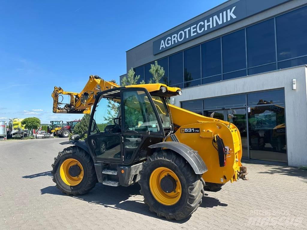 JCB 531-70 Agri Plus Teleskopiniai krautuvai žemės ūkiui