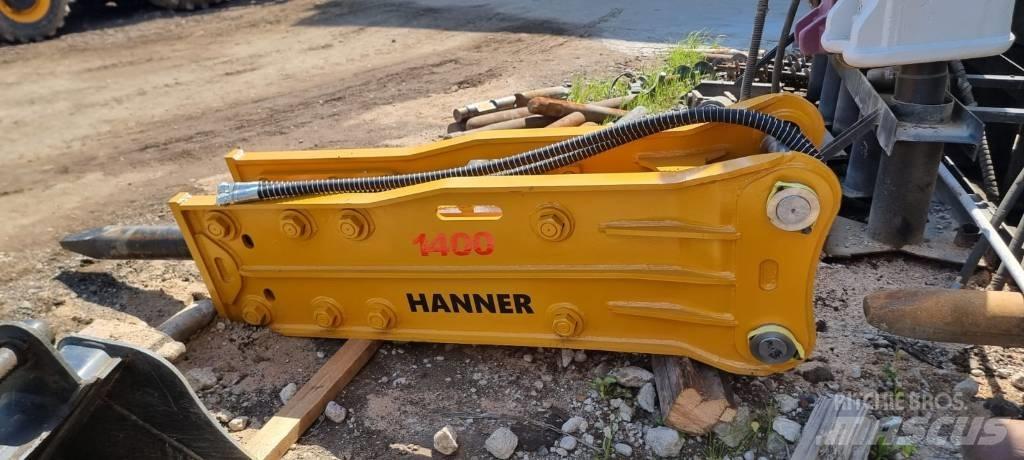  Hanner 1400 Hidrauliniai kūjai / Trupintuvai