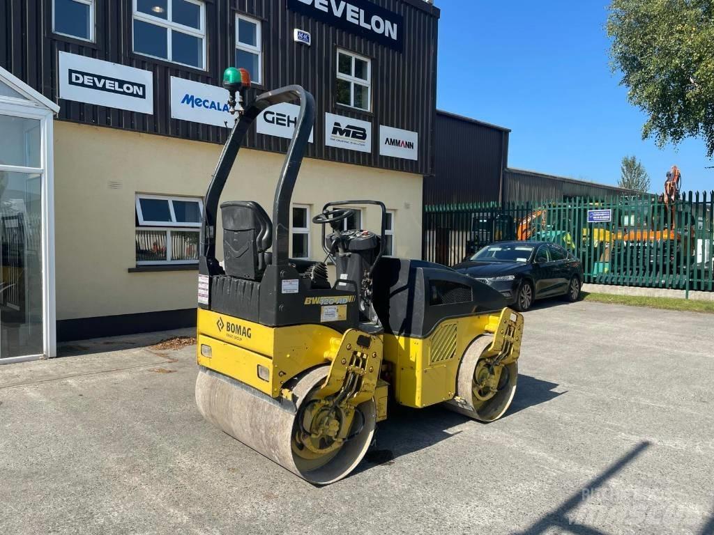 Bomag 120 Porinių būgnų volai
