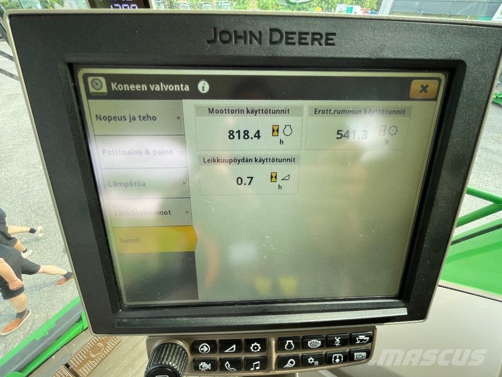 John Deere S760i Derliaus nuėmimo kombainai
