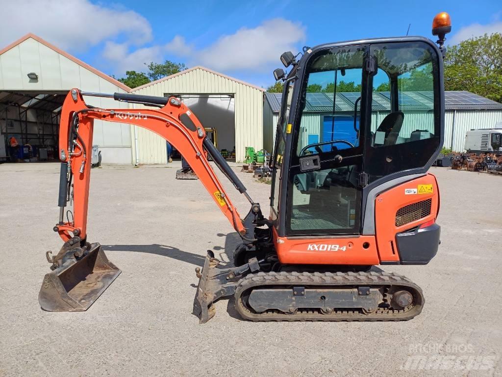 Kubota KX 019-4 Mini ekskavatoriai < 7 t