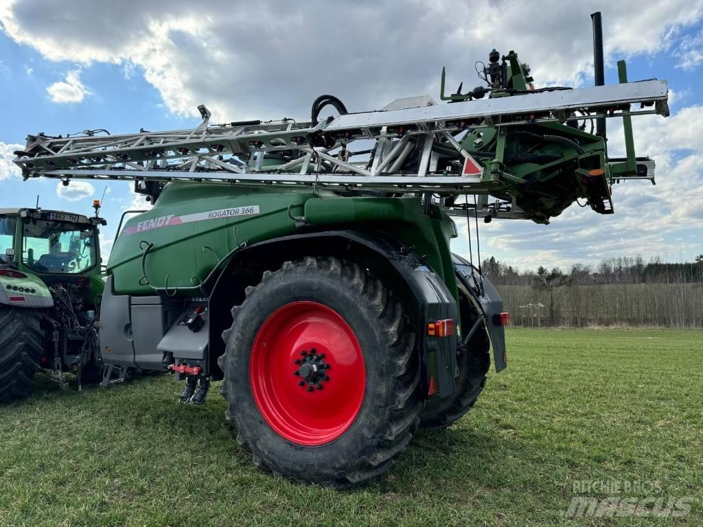 Fendt Rogator 366 Prikabinami purkštuvai