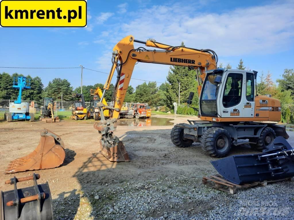 Liebherr A 316 Ratiniai ekskavatoriai