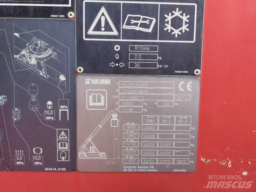 Kalmar DRG450-65S6 Konteinerių krautuvai