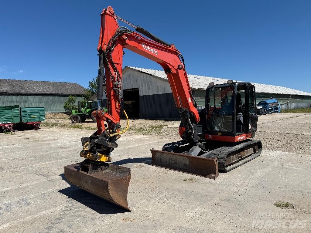 Kubota KX080-4 Vidutinės galios ekskavatoriai 7-12 t