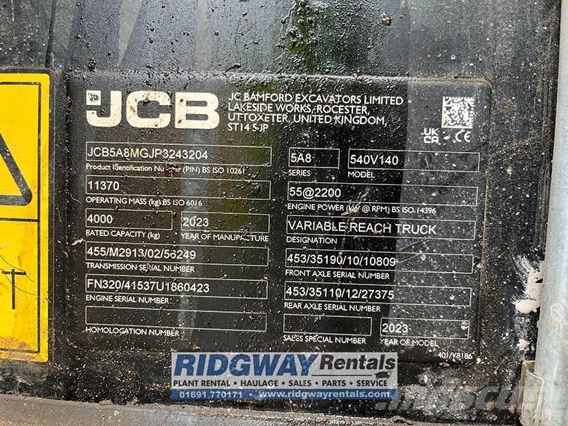 JCB 540-140 Teleskopiniai krautuvai