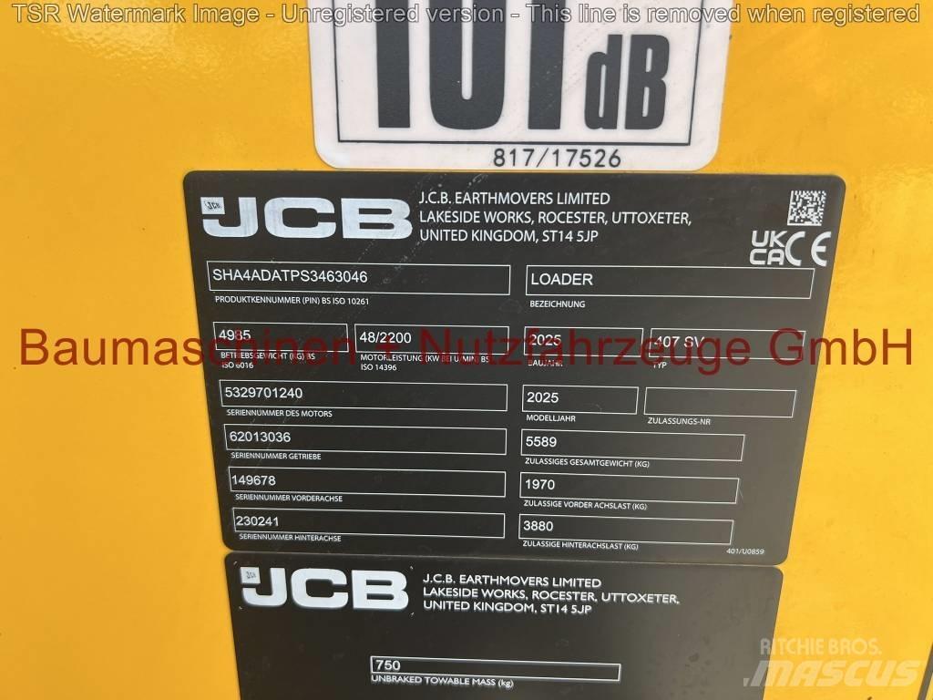 JCB 407 Klima -Demo- Naudoti ratiniai krautuvai