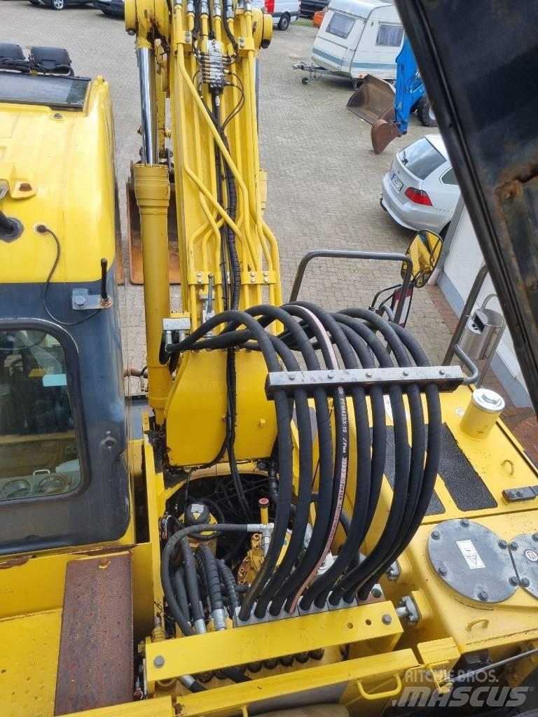 Komatsu PW 160-7E0 Ratiniai ekskavatoriai
