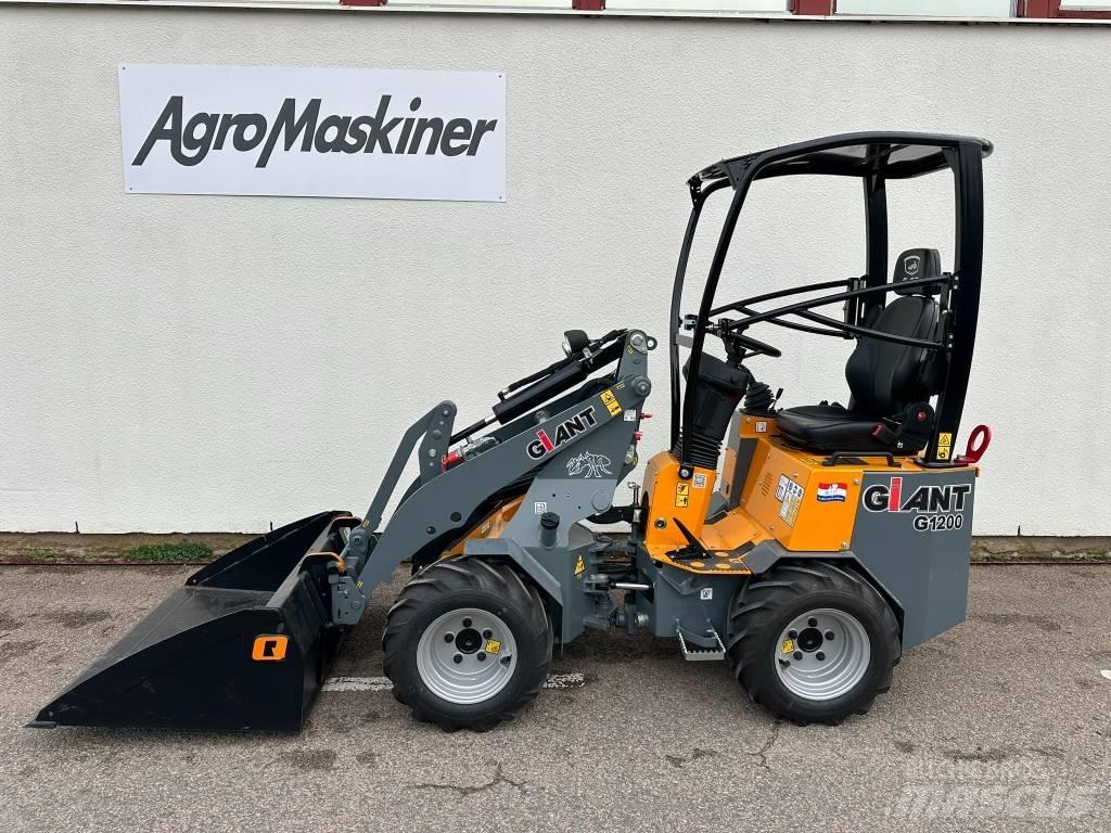 GiANT 1200 Krautuvai su šoniniu pasukimu
