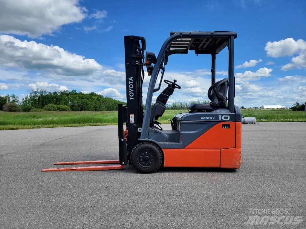 Toyota 8FBE10 Elektriniai šakiniai krautuvai
