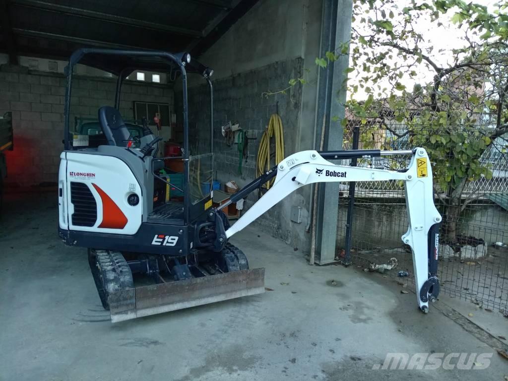 Bobcat E19 Mini ekskavatoriai < 7 t