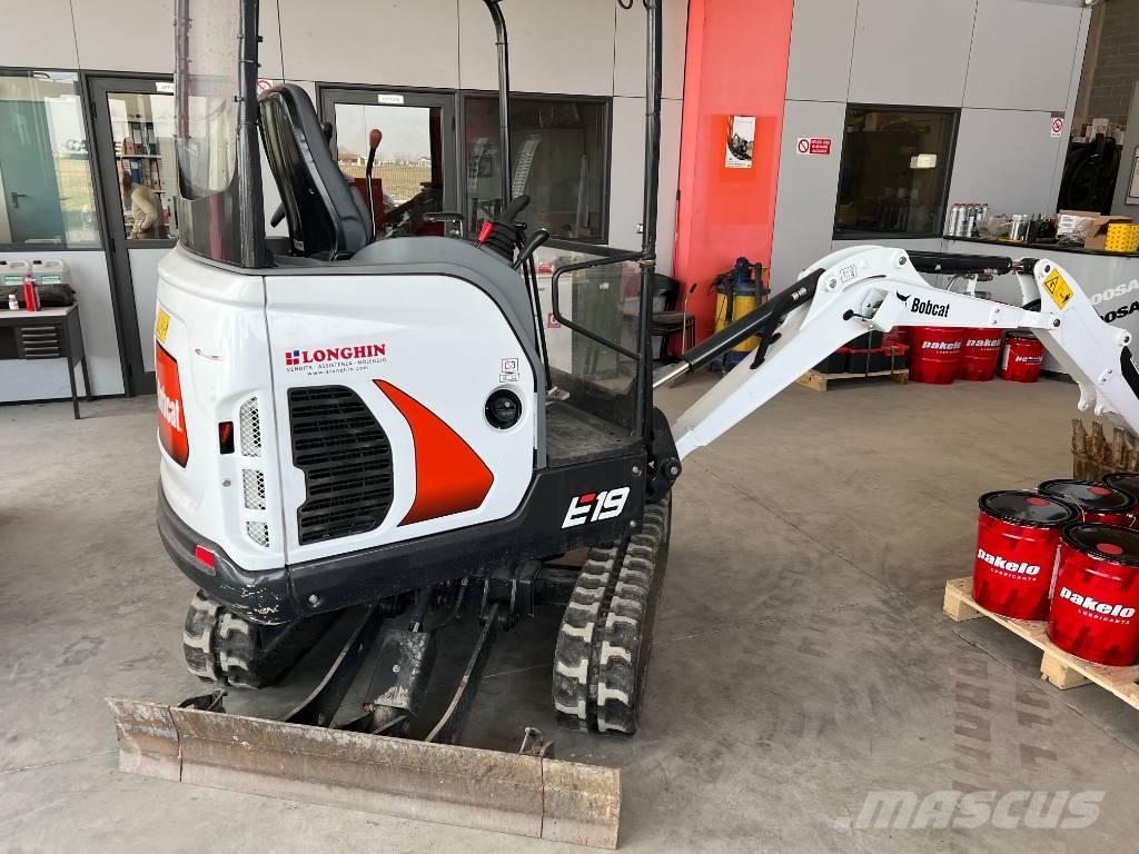 Bobcat E19 Mini ekskavatoriai < 7 t