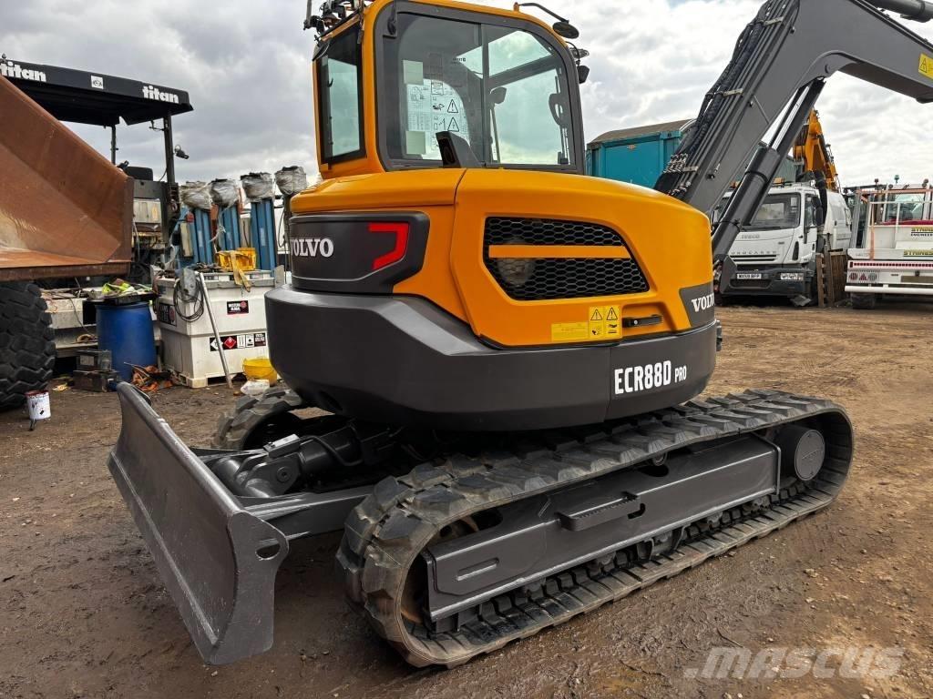 Volvo ECR 88 D Vidutinės galios ekskavatoriai 7-12 t
