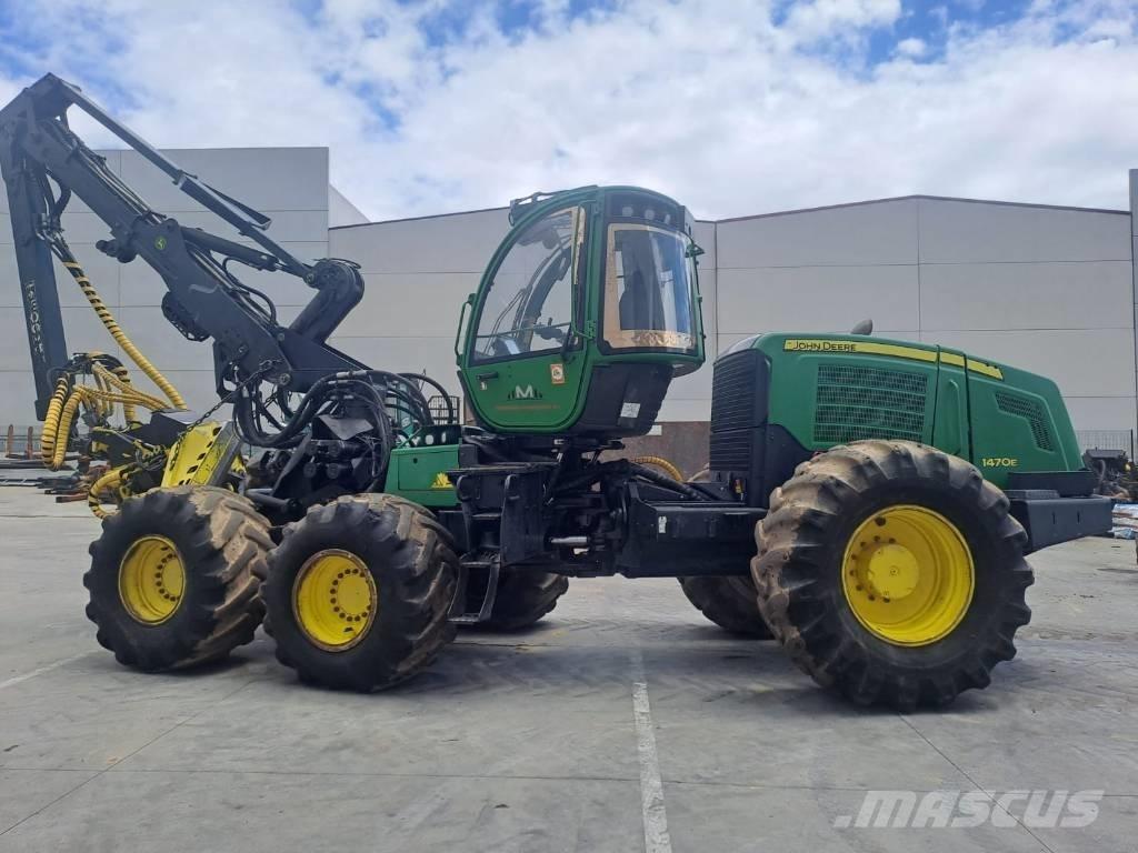 John Deere 1470E Miško technika (Harvesteriai)