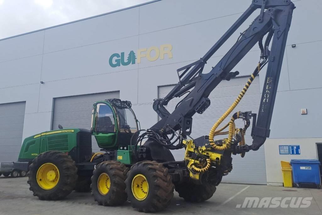 John Deere 1470E Miško technika (Harvesteriai)