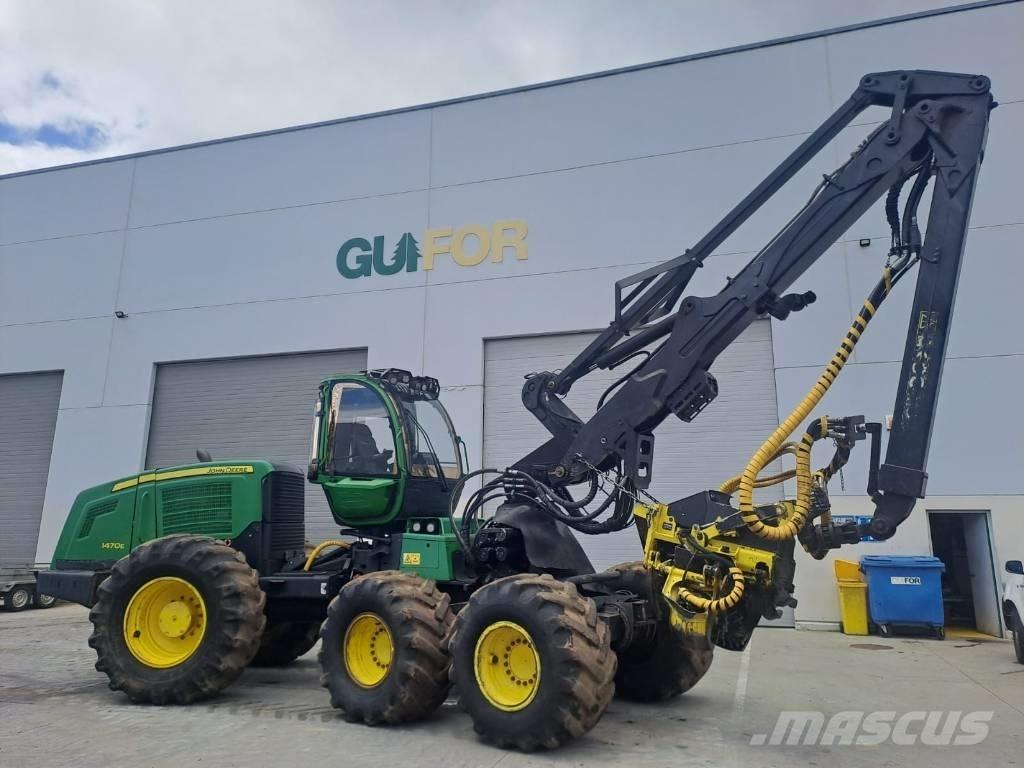 John Deere 1470E Miško technika (Harvesteriai)