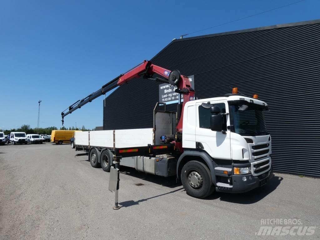 Scania P 450 Automobiliniai kranai