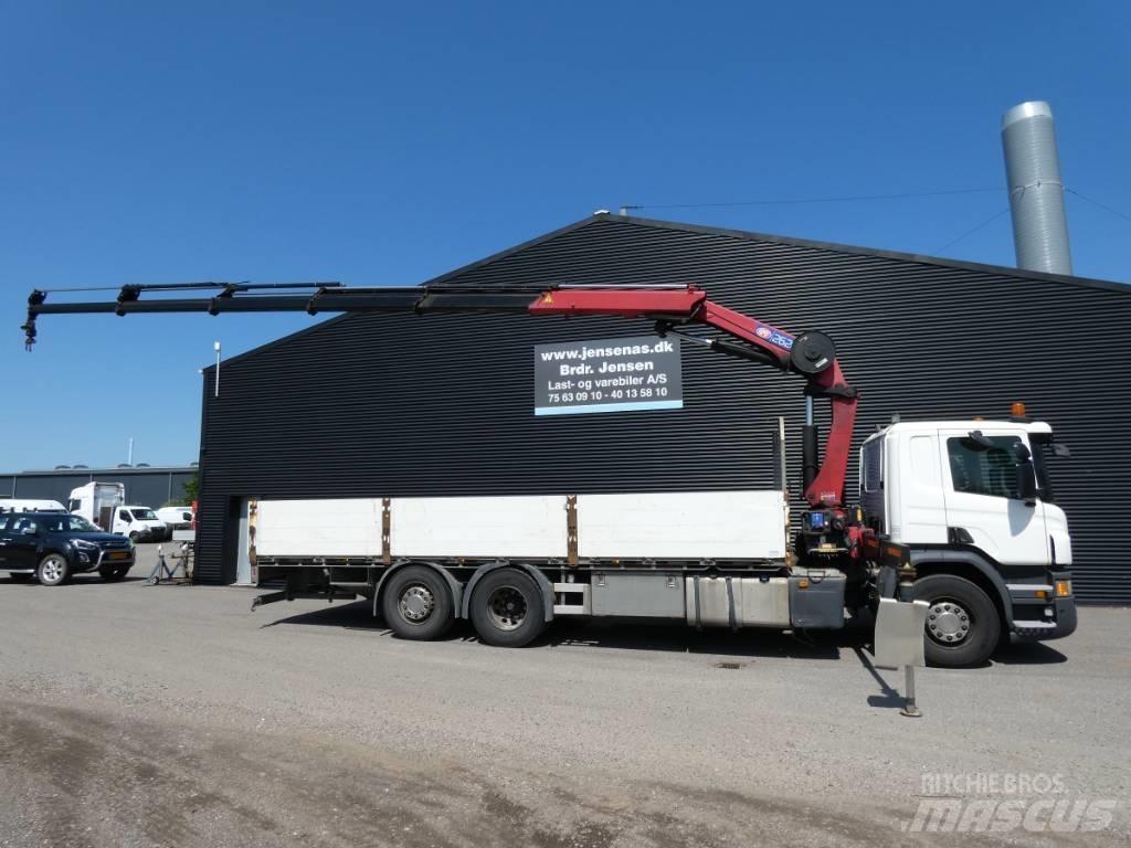 Scania P 450 Automobiliniai kranai