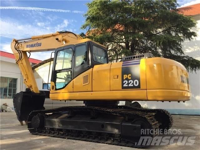 Komatsu pc220-7 Vikšriniai ekskavatoriai
