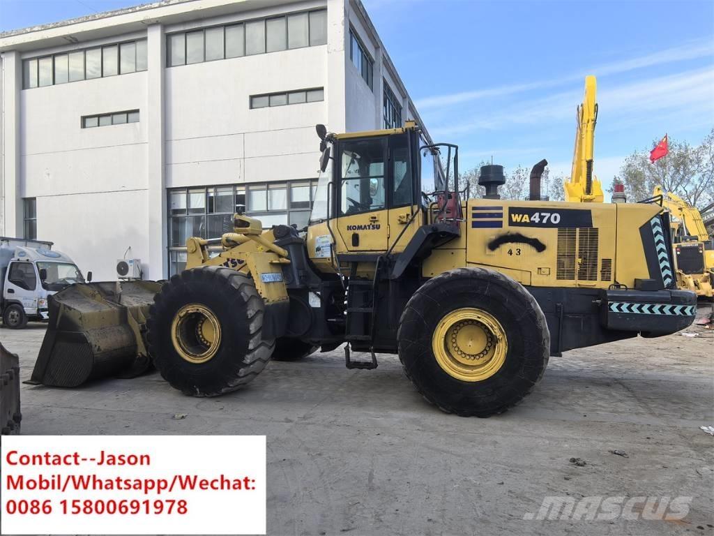 Komatsu WA 470-6H Naudoti ratiniai krautuvai