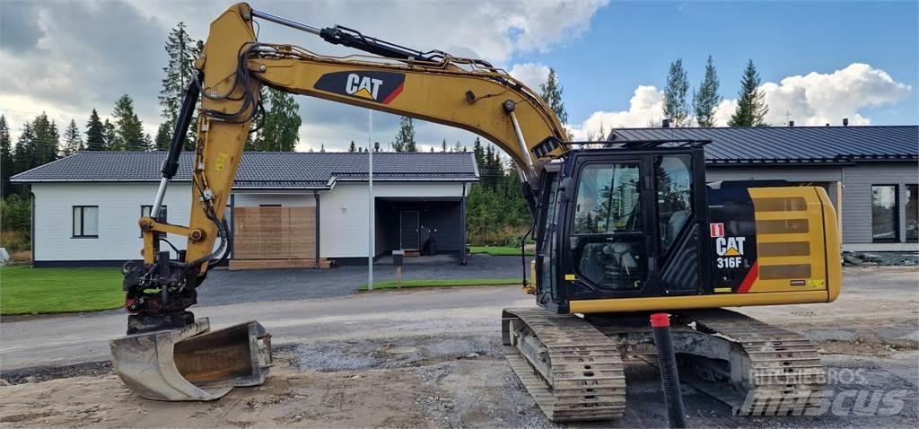 CAT 316FL Vikšriniai ekskavatoriai