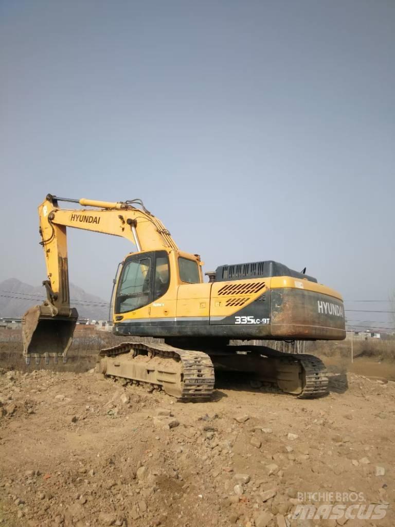 Hyundai 335lc-9s Vikšriniai ekskavatoriai