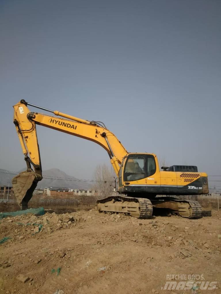 Hyundai 335lc-9s Vikšriniai ekskavatoriai
