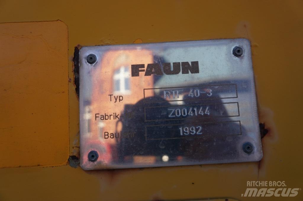 Faun RTF 40-3 Visureigiai kranai