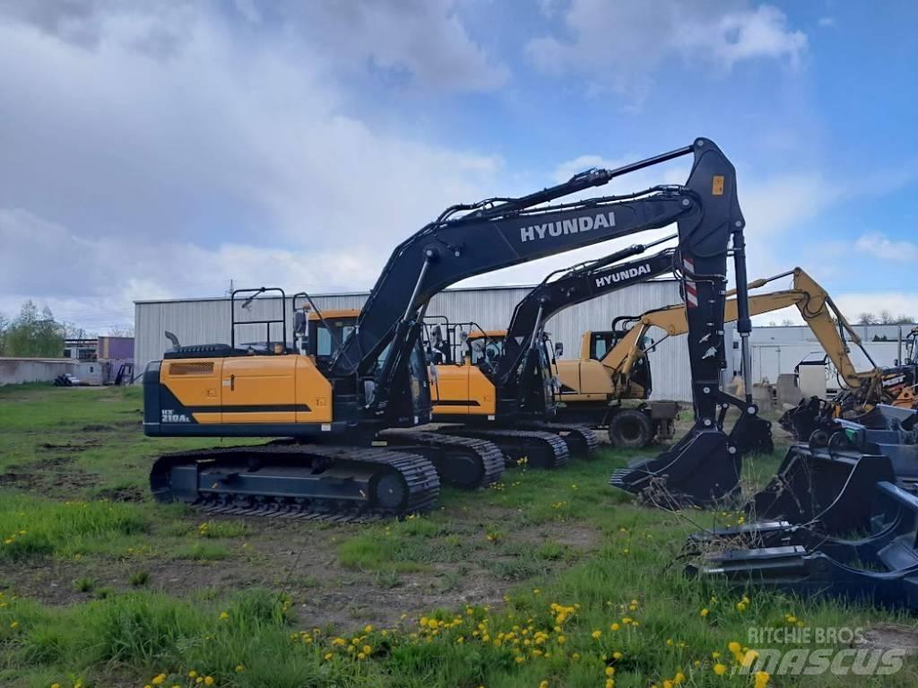 Hyundai HX210AL Vikšriniai ekskavatoriai