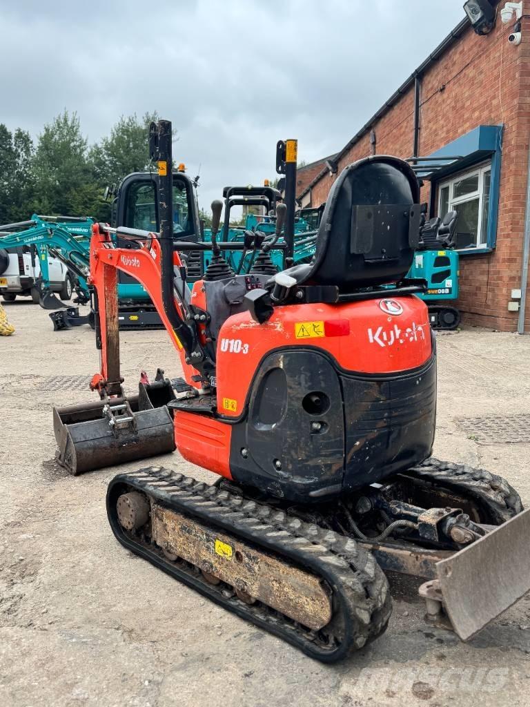 Kubota U 10 Mini ekskavatoriai < 7 t