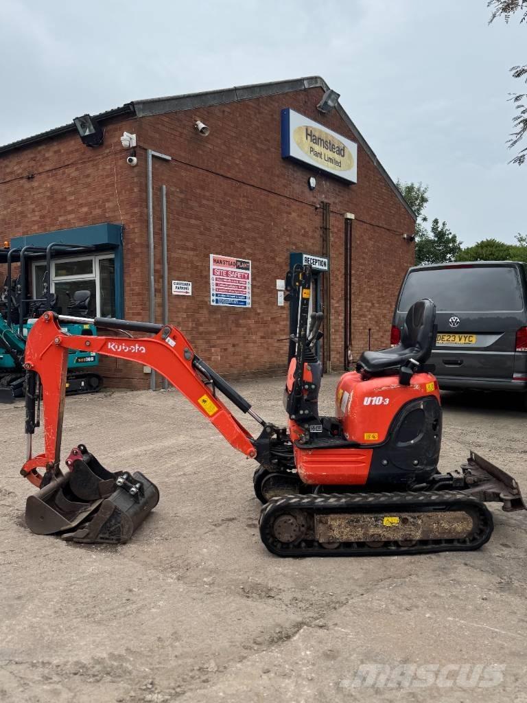 Kubota U 10 Mini ekskavatoriai < 7 t