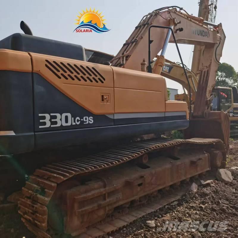 Hyundai R330LC-9S Vikšriniai ekskavatoriai