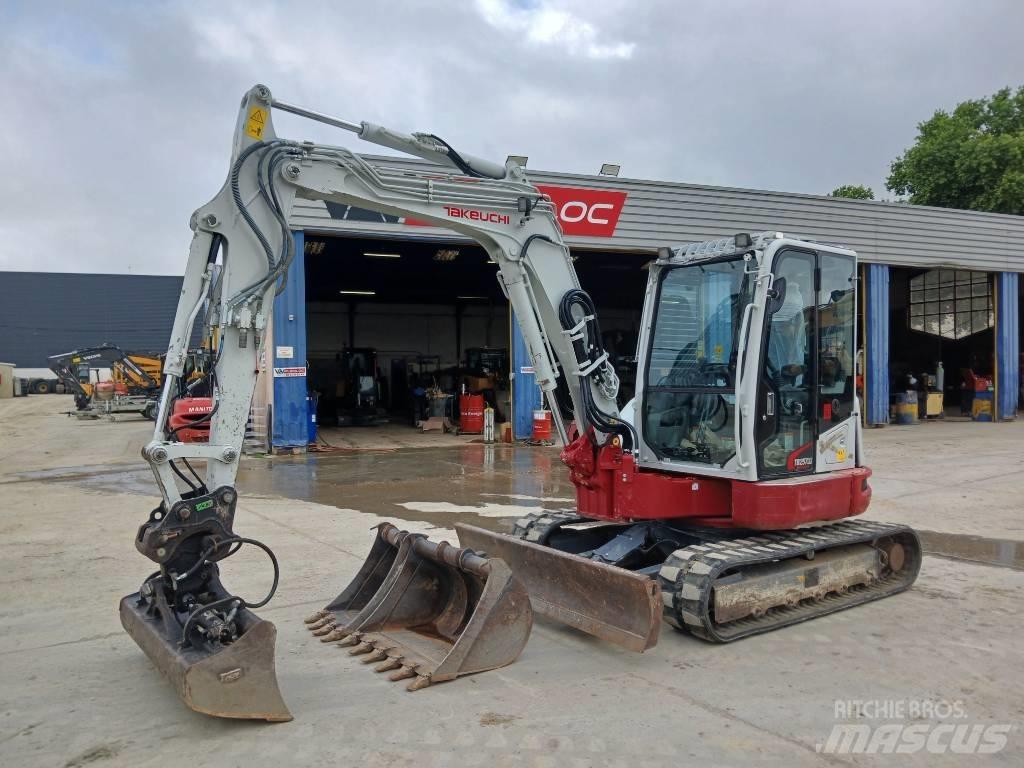 Takeuchi TB 257 FR Mini ekskavatoriai < 7 t