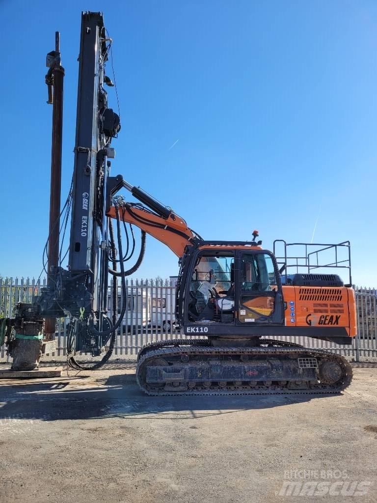  Geax EK110 Polių kalimo technika