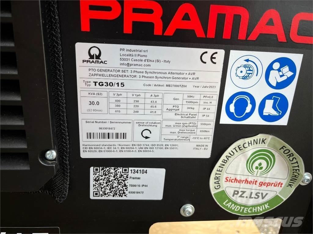 Pramac TG30/15 Kiti generatoriai