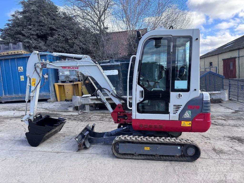 Takeuchi TB 219 Mini ekskavatoriai < 7 t