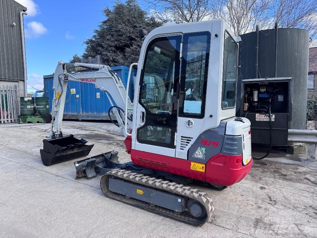 Takeuchi TB 219 Mini ekskavatoriai < 7 t