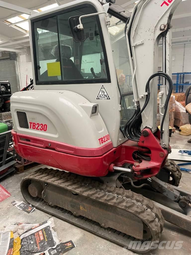Takeuchi TB 230 Mini ekskavatoriai < 7 t