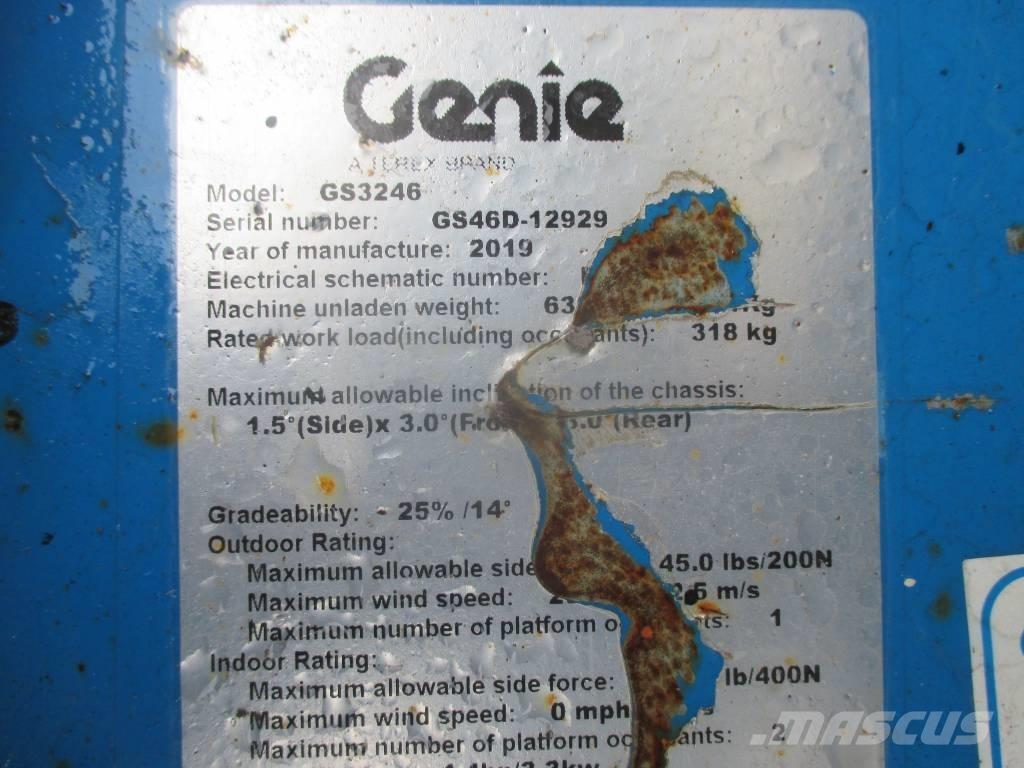 Genie GS 3246 Žirkliniai keltuvai
