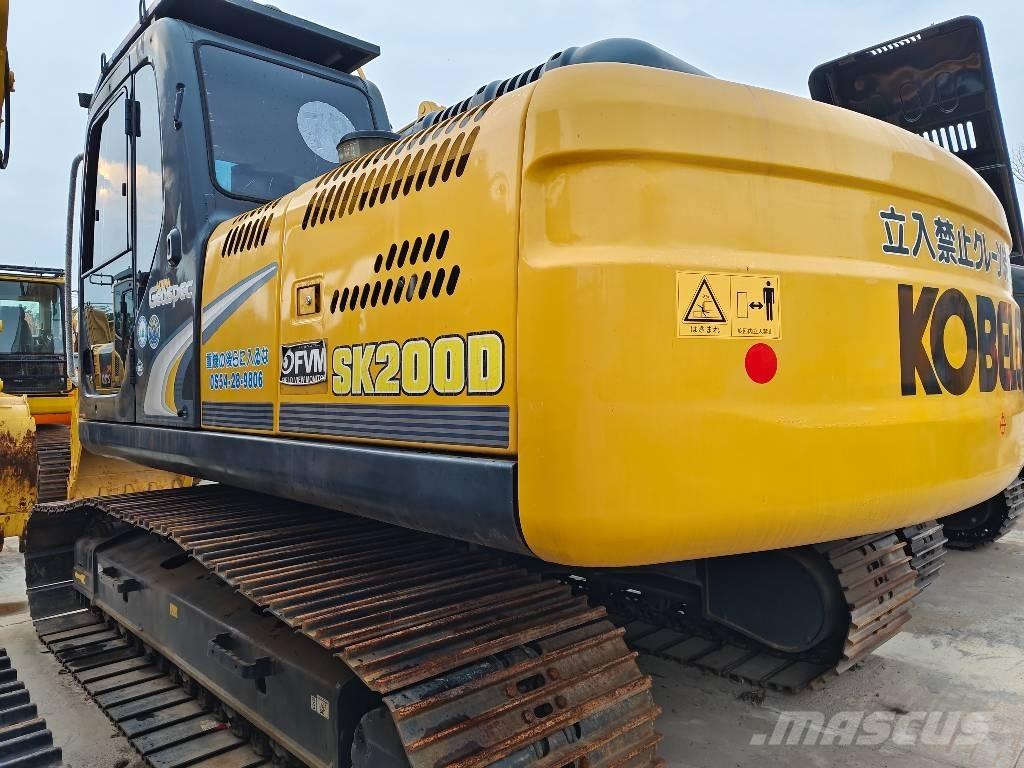 Kobelco SK 200 D Vikšriniai ekskavatoriai