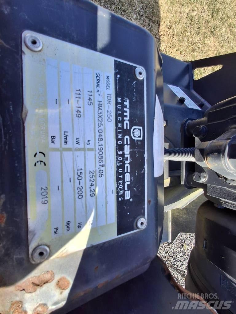 TMC TDR 250 Ganyklų šienapjovės / rėžtuvės