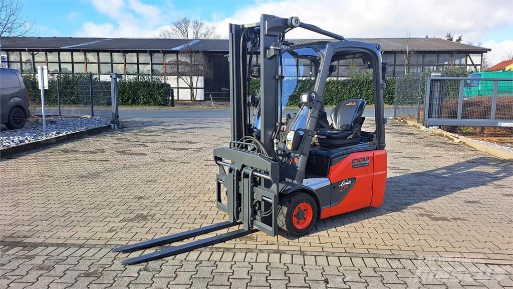 Linde E16C Elektriniai šakiniai krautuvai