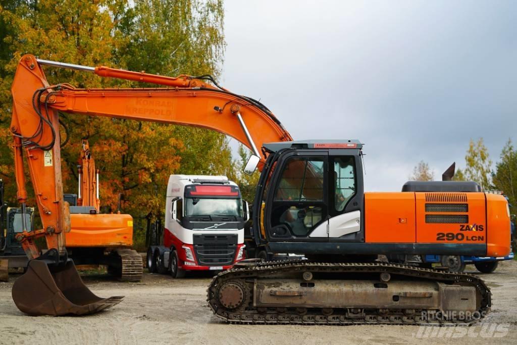 Hitachi ZX 290 Vikšriniai ekskavatoriai