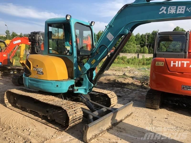 Kubota KX 155 Vikšriniai ekskavatoriai